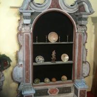 Coppia edicole lignee venete 1700