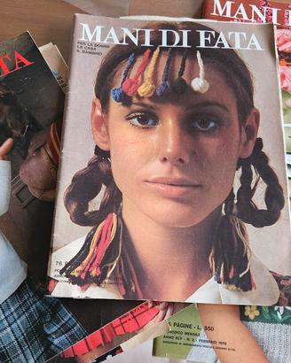 1970 RIVISTE MANI DI FATA.  7 FASCICOLI  1970