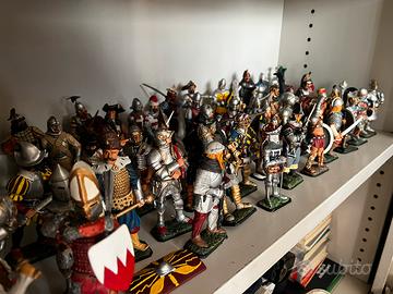 Collezione soldatini piombo di pregio 15-18cm