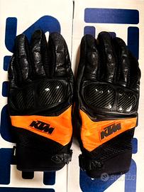 Guanti ktm in pelle
