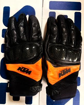 Guanti ktm in pelle