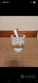 pestello in legno  decoupage 