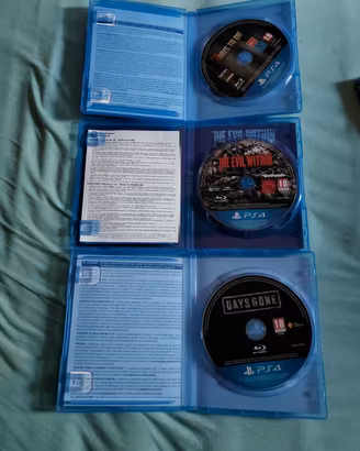 lotto giochi PS4 da collezione come nuovi 