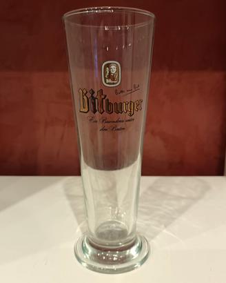 Bicchiere Birra Bitburger #Vintage