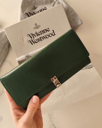 Vivienne Westwood - Sofia Long Card Holder verde