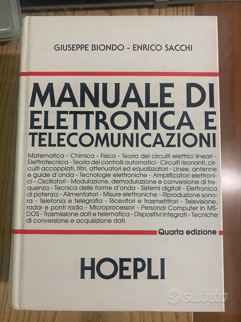 Manuale elettronica e telecomunicazioni Hoepli - Libri e Riviste In vendita  a Torino