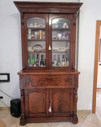 Libreria Bookcase Inglese mobile antiquariato