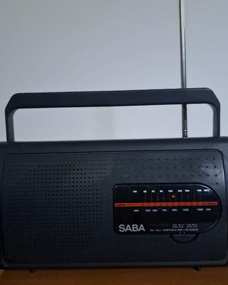 Saba radio portatile vintage