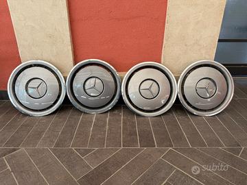 Set 4 copricerchi originali Mercedes da 15”