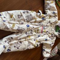 Tutina neonato imbottita