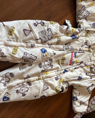 Tutina neonato imbottita