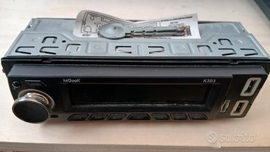 autoradio 12v con lettore usb