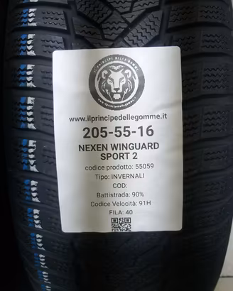 2 GOMME 205 55 16 NEXEN A55059