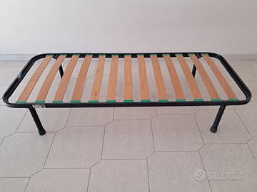 rete singola doghe legno