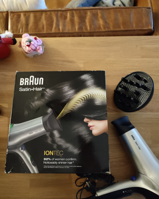 Phon Braun Satin Hair Iontec - NUOVO
