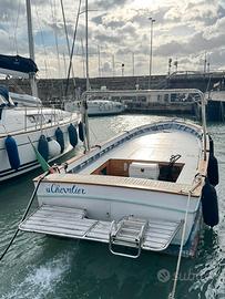 Gozzo in legno cantiere marinelli