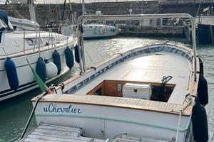 Gozzo in legno cantiere marinelli