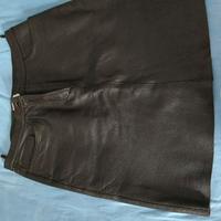 Gonna vera pelle Max&Co originale marrone