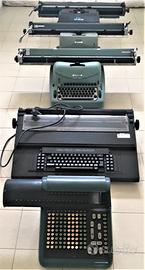 OLIVETTI - 4 diverse macchine da scrivere