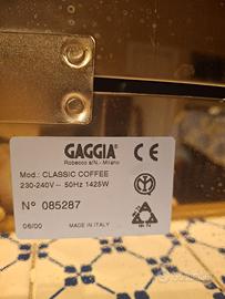 Macchina caffe gaggia classic coffee oro