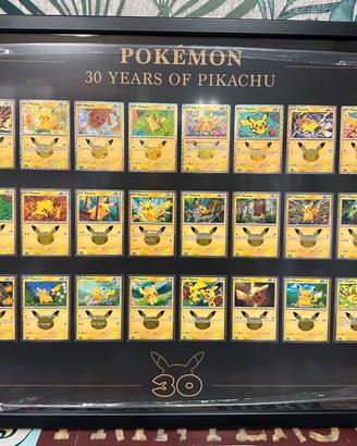 Pikachu 30 esimo