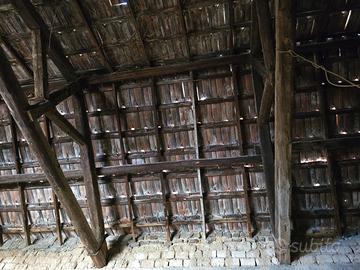 Capriate legno di castagno