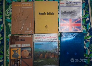 Stock 6 libri Edagricole, Sandron, Lattes