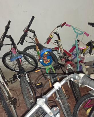 bici di varie misure 