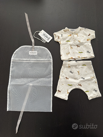 Completino Emporio Armani per neonato 3 mesi