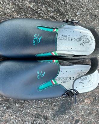 Ciabatte pantofole nuove Fly Flot n. 40 blu