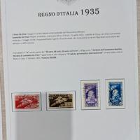 Francobolli Regno d'Italia 1935