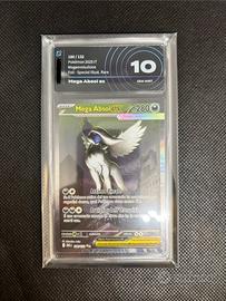 Pokemon Mega Absol Ex AI Grading 10 Megaevoluzione
