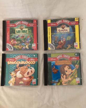 Disney Game Shots videogames vintage