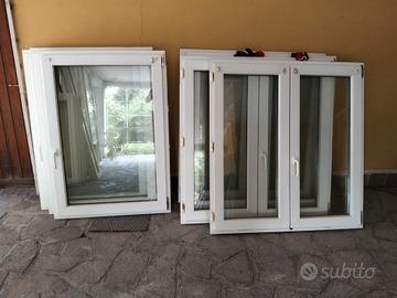 vari serramenti in pvc doppio vetro 36 mesi di vi