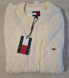 Maglione Tommy white