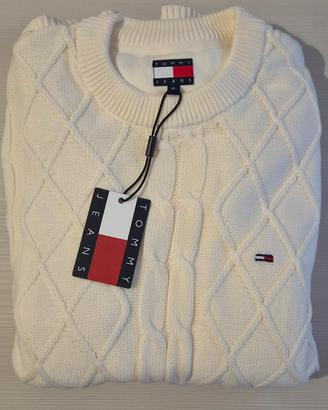 Maglione Tommy white