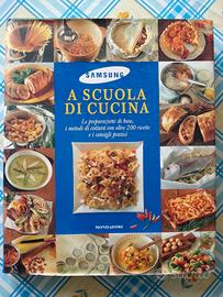 LIBRO RICETTE A SCUOLA DI CUCINA MONDADORI 