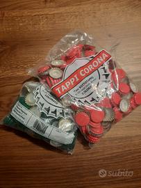 Tappi corona nuovi + sottotappi