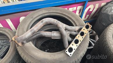 Collettori di scarico in acciaio per bmw e46
