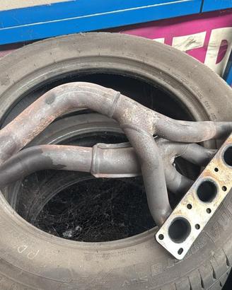 Collettori di scarico in acciaio per bmw e46