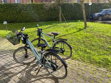 2 e-bike Askoll eb4 28" con accessori - come nuove