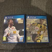 FIFA 17 e FIFA 18 ps4