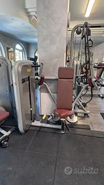 Pectoral machine technogym