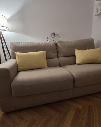 Divano letto Poltronesofà + pouf 