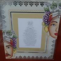 cornice e vaso Valenti in vetro  e argento sicilia