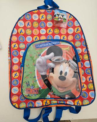 Zaino Disney Topolino per bambini NUOVO