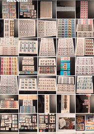 Collezione francobolli e oggettistica vintage