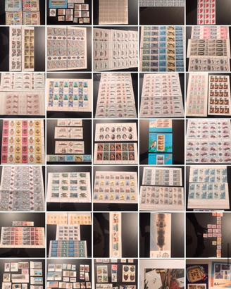 Collezione francobolli e oggettistica vintage