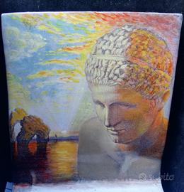  dipinto di Antonio Nunziante su ceramica 