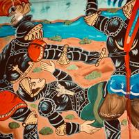 Grande fondale di Opera dei Pupi Siciliani